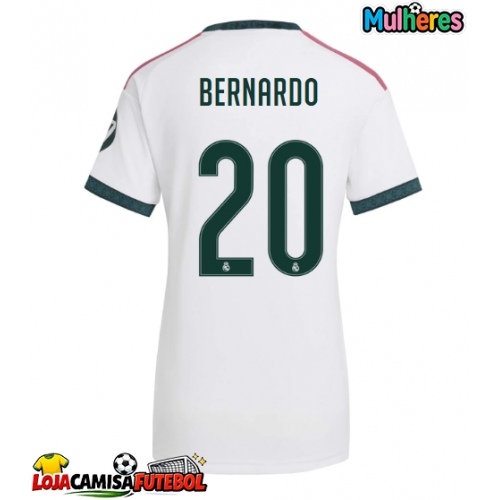 Camisa de Futebol Real Madrid Bernardo Silva #20 Equipamento Principal Mulheres 2026-27 Manga Curta